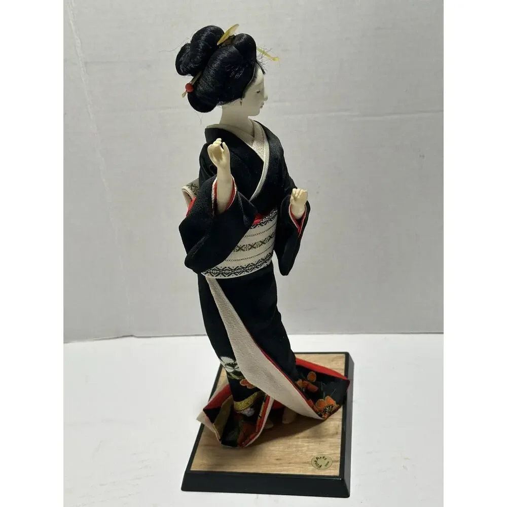 Vintage Japanese Doll Kimono Geisha‎ Traditional Folk Fine Art Japan 14” Tall